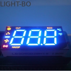 Çok Renkli 0.50lnch Üçlü Haneli Yedi Segment Isıtma Ortak anot CC / CA uzun ömürlü LED Ekran