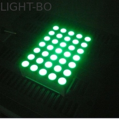 Saf Yeşil 5x7 Dot Matrix 3mm LED Işıklar Mesaj İşaretlerini Taşımak