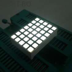 Beyaz 5x7 Dot Matrix LED Ekran Yüksek Verimli Programlanabilir LED Ekran