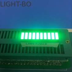 Saf Yeşil 10 LED Işık Bar 120MCD - 140MCD Aydınlık Yoğunluğu