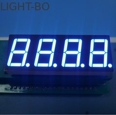 4 Hane 7 Segment Sayısal LED Ekran Proses Göstergesi İçin Ultra Beyaz