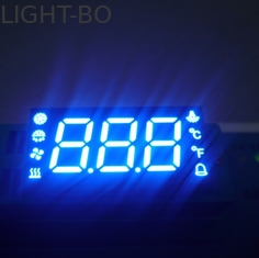 Sıcaklık Nem Donma Kompresörü Fan Durumu Göstergesi için Özel 7 Segment LED Ekran