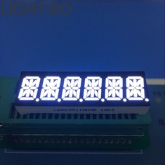 Ultra beyaz 10mm Altı haneli 14 segment gösterge paneli için ortak anot led ekran