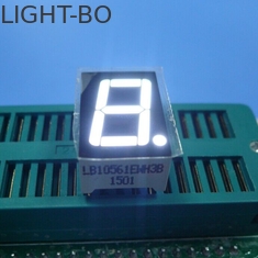 0.56 &quot;Tek Haneli Ortak Anot 7 Segment Ekranı Ultra Beyaz 100-120mcd Işık Yoğunluğu