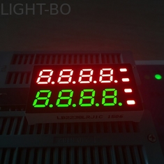 Çift Renkli 8 Basamak 7 Segment LED Ekran Yüksek Işık Yoğunluğu Kolay Montaj