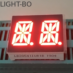 Ultra Kırmızı 0.54 Inç Çift Haneli 14 SegmentAlfanümerik Gösterge paneli için Alfanümerik Led Ekran