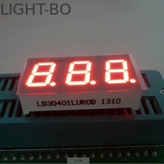Intrument Panel Göstergesi için 0.39 &quot;Üç Haneli Ortak Anot 7 Segment LED Ekran