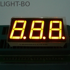 CC / CA Polarite 3digit 7 Segment LED Ekran Ortak Anot 37.6 X 19mm Dış Boyut