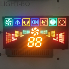 buyuk boy ozel led ekran klima icin 7 segment led ekran modulu