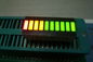 Saf Yeşil 10 LED Işık Bar 120MCD - 140MCD Aydınlık Yoğunluğu