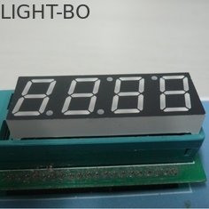 Mikrodalga LED Saat Ekranı İçin Dört Haneli Yedi Segment LED Ekran 100 - 120mcd