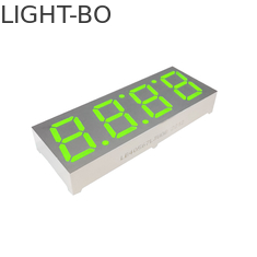 Sarı Yeşil 4 Haneli 0.56 inç 7 Segment LED Ekran Beyaz Segment Gri Yüzey