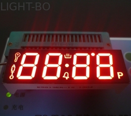 Özel LED Ekran 4 Haneli 7 Segment Fırın Zamanlayıcı Cotrol için renk kırmızı yeşil mavi beyaz