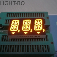 Dijital Gösterge için Süper Amber 3 Haneli 14 Segment LED Ekran 0.56 inç