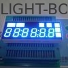 10,2 mm 6 Haneli 7 Segment LED Ekran Mavi / Sarı Renk Kararlı Performans