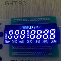 Sıcaklık Kontrolü için 7 Haneli 7 Segment LED Ekran Özel Ultra Mavi