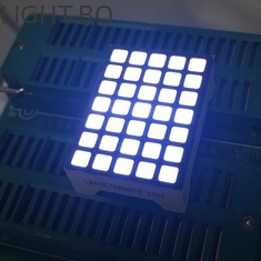 Kare 5x7 Dot Matrix LED Ekran Ultra Beyaz Sıra Anot Sütun Katot Asansör Göstergesi Için