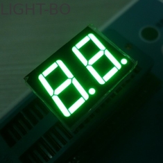 Alçak Gerilim 2 Haneli 7 Segment LED Ekran Çeşitli Renkler Çevre Koruma Malzemesi