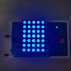 Parlak Mavi 14 Pin 635nm 100mcd 5x7 Dot Matrix LED Ekran