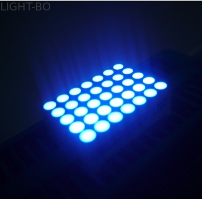 İyi bir fiyat. Parlak mavi 5x7 Dot Matrix Kapalı Ve Açık Reklam Ekran için Led Ekran Geniş Görüş Açısı çevrimiçi