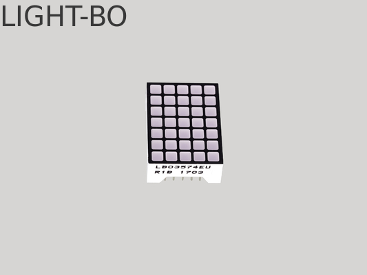 İyi bir fiyat. 5*7 Nokta Matris Led Ekran Kare Nokta Matris Led Ekran çevrimiçi