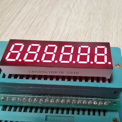İyi bir fiyat. Yüksek parlaklıklı Kırmızı 7 Segment LED Ekran 6 basamaklı 9.2mm Dijital Geri Sayım Zamanlayıcısı için Ortak Katot çevrimiçi