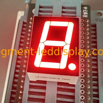 İyi bir fiyat. Ultra Parlak Kırmızı Tek Rakamlı 0.8 inç 7 Bölümlü LED Ekran Dijital Gösterge için Ortak Katot çevrimiçi