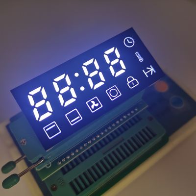 İyi bir fiyat. Ultra Parlak Beyaz Ortak Katot Özel Yedi Segment Fırın Led Ekranı Fırın Kontrolü İçin çevrimiçi