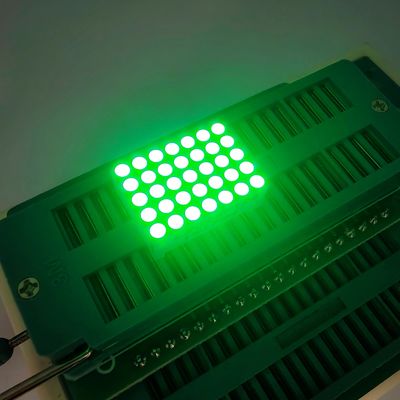 İyi bir fiyat. 1.9mm Common Cathode DOT Matrix Saf Yeşil LED Ekranı çevrimiçi