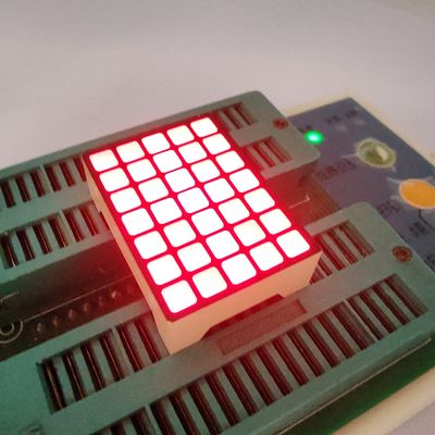 İyi bir fiyat. Asansör kat göstergesi için 5*7 kare DOT Matrix LED Ekranı Süper Parlak Kırmızı çevrimiçi