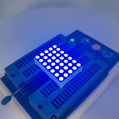 İyi bir fiyat. Dijital Zaman Bölgesi Saati Göstericisi için 3mm DOT Matrix LED Ekranı 5 X 7 çevrimiçi