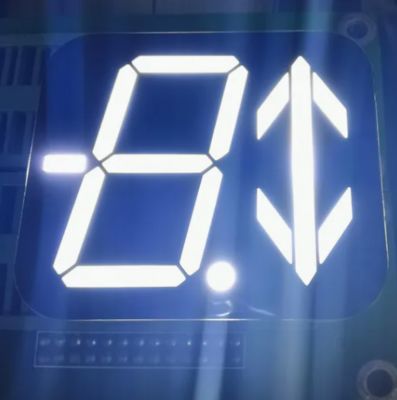 İyi bir fiyat. Asansör Kat Göstergesi için Ultra Parlak Beyaz 1.2 inç 7 Segment + Ok LED Ekran 40*46mm çevrimiçi