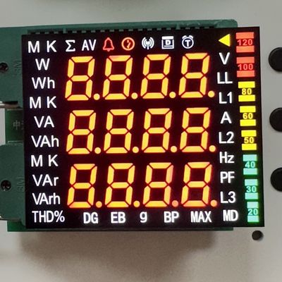 İyi bir fiyat. Multicolour 3 Row 4 Digit LED Display for Electrical Multimeters çevrimiçi