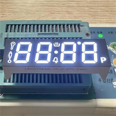 İyi bir fiyat. Ultra White LED Display 7 Segment 4 Digit Common Cathode for Oven 58.2*19mm çevrimiçi
