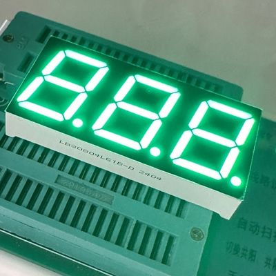 İyi bir fiyat. Low Current Pure Green 20.32mm (0.8-Inch) 3-Digit 7-Segment Common Cathode LED Display for Temperature Controllers çevrimiçi