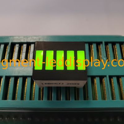 İyi bir fiyat. Pil Ekranı İçin 5 Segment 574nm Ortak Katot LED Işık Çubuğu çevrimiçi