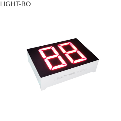 Kalite Su Isıtıcı için Ultra Parlak Kırmızı Çift Haneli 7 Segment LED Ekran 0.79 inç Ortak Anot fabrika