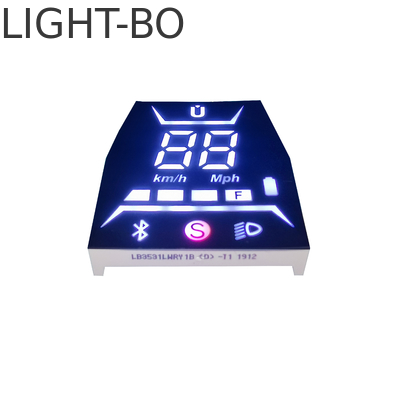 Denge Scooter için 2 Haneli 7 Segment Led Ekran 70mcd Ortak Katot