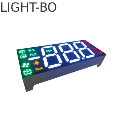 Ultra Kırmızı / Sarı Yeşil / Amber Üç Haneli 17mm 7 Segmentli LED Ekran, Buzdolabı Kontrol Cihazı İçin