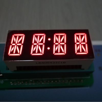İyi bir fiyat. 4 basamaklı Alfanümerik 7 Bölümlü LED Ekran Parlak Kırmızı 14 Bölümlü Araç Paneli çevrimiçi