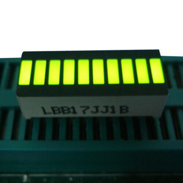 İyi bir fiyat. Kompakt 25,4 x 10,1 x 7,9 mm Boyutlarda Sarı 10 LED Işık Çubuğu, 10 Segmentli LED Göstergeli çevrimiçi