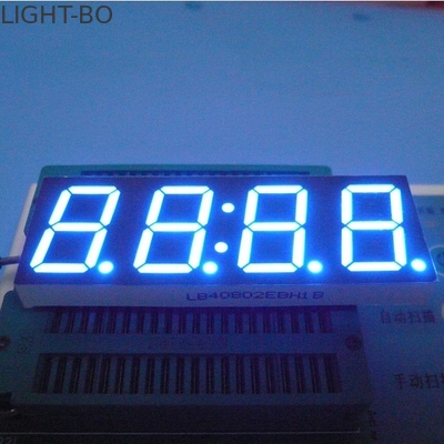İyi bir fiyat. 0.8 İnç 4 Haneli Yedi Segment Led Ekran Ultra Parlak Mavi Kararlı Performans çevrimiçi