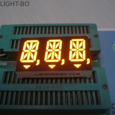 İyi bir fiyat. Anode Ultra Amber 14 Segment Alfanümerik Ekran 14.2mm Katot Polaritesi çevrimiçi