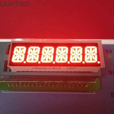 İyi bir fiyat. Süper Parlak Kırmızı 6 Haneli 14 Segment Led Ekran Taximeter İçin 10mm çevrimiçi