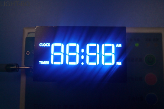 Dijital Gaz Ocak için Ultra Parlak Mavi Özel LED Ekran 4 haneli