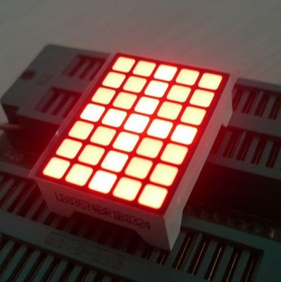 İyi bir fiyat. Ultra Parlak Kırmızı 5x7 Nokta Vuruşlu LED Ekran 22x30x10mm Sıra Katot Sütun Anot Asansör Zemin Göstergesi için çevrimiçi