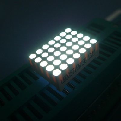 İyi bir fiyat. Yüksek Işıklı Esnek 0.7 inç 5x7 Dot Matrix LED Ekranı çevrimiçi