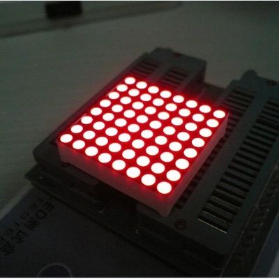 Yüksek parlak Kırmızı 8X8 NOKTA Matris LED Ekran 3mm Asansör Göstergesi için