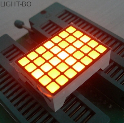 İyi bir fiyat. Sarı 14 Pins Kare LED Matrix Ekran, 5x7 Matrix Suya LED çevrimiçi