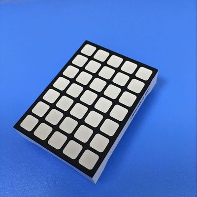 İyi bir fiyat. 5mm Kare 5X7 Nokta Matris LED Ekran Satır Katot Sütun Anot Asansör için Ultra Parlak Kırmızı ROHS ile Zemin Göstergesi çevrimiçi
